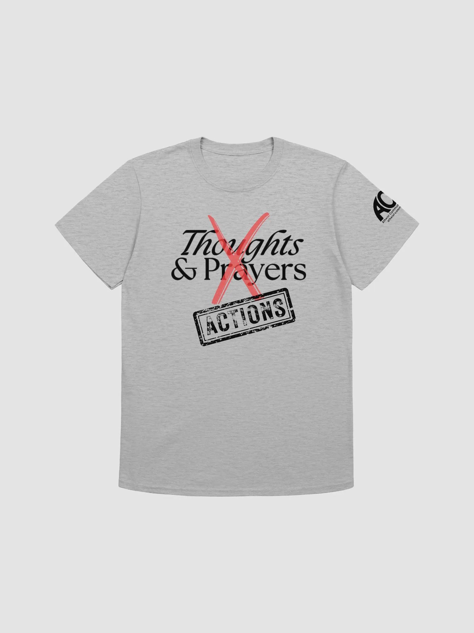 No More Thoughts & Prayers Tee Shirt product image (1)