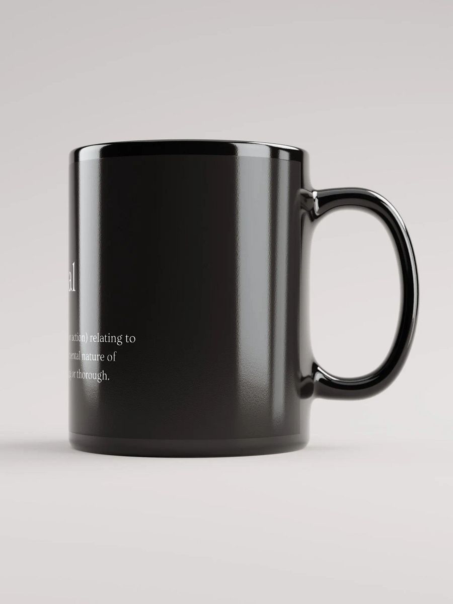 Sleek Noir Definition Mug - RADICAL product image (2)