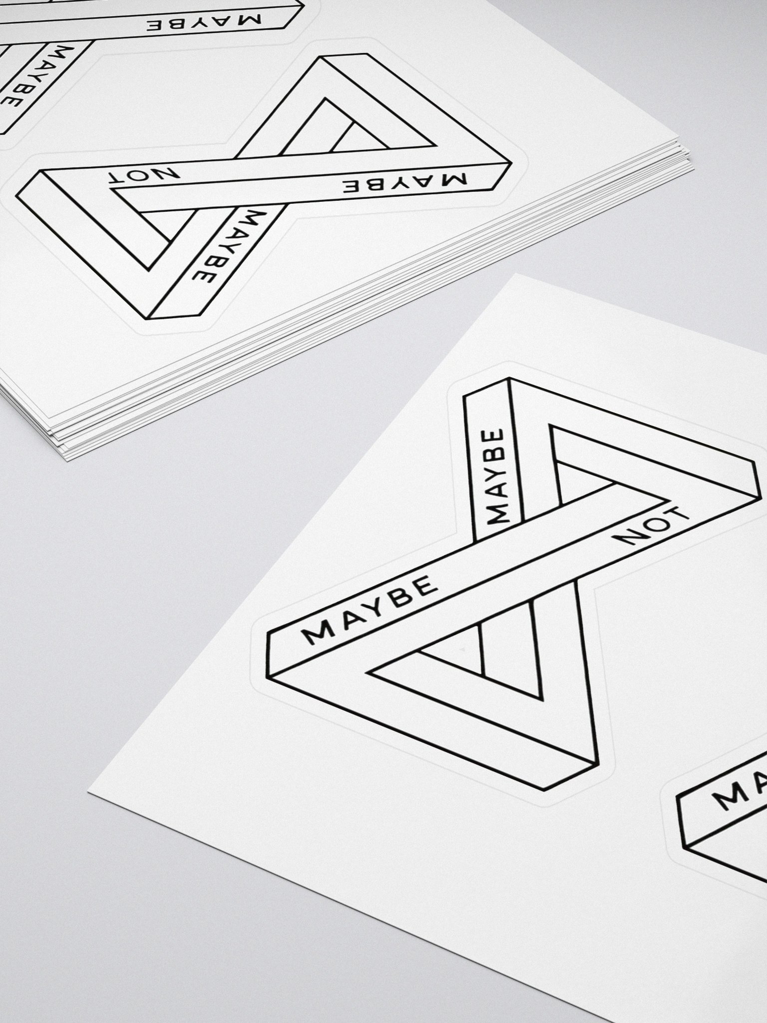 Maybe, Maybe Not Sticker product image (4)