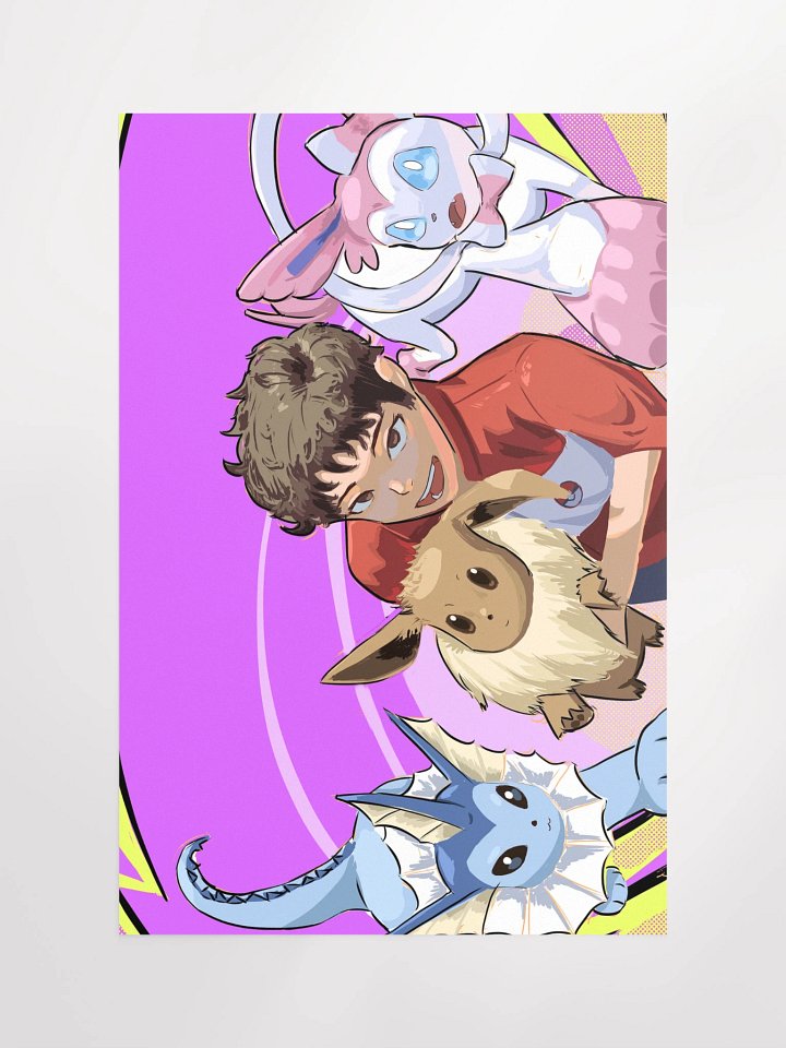 Eevee Grove (Sylveon Vaporeon) Poster product image (2)