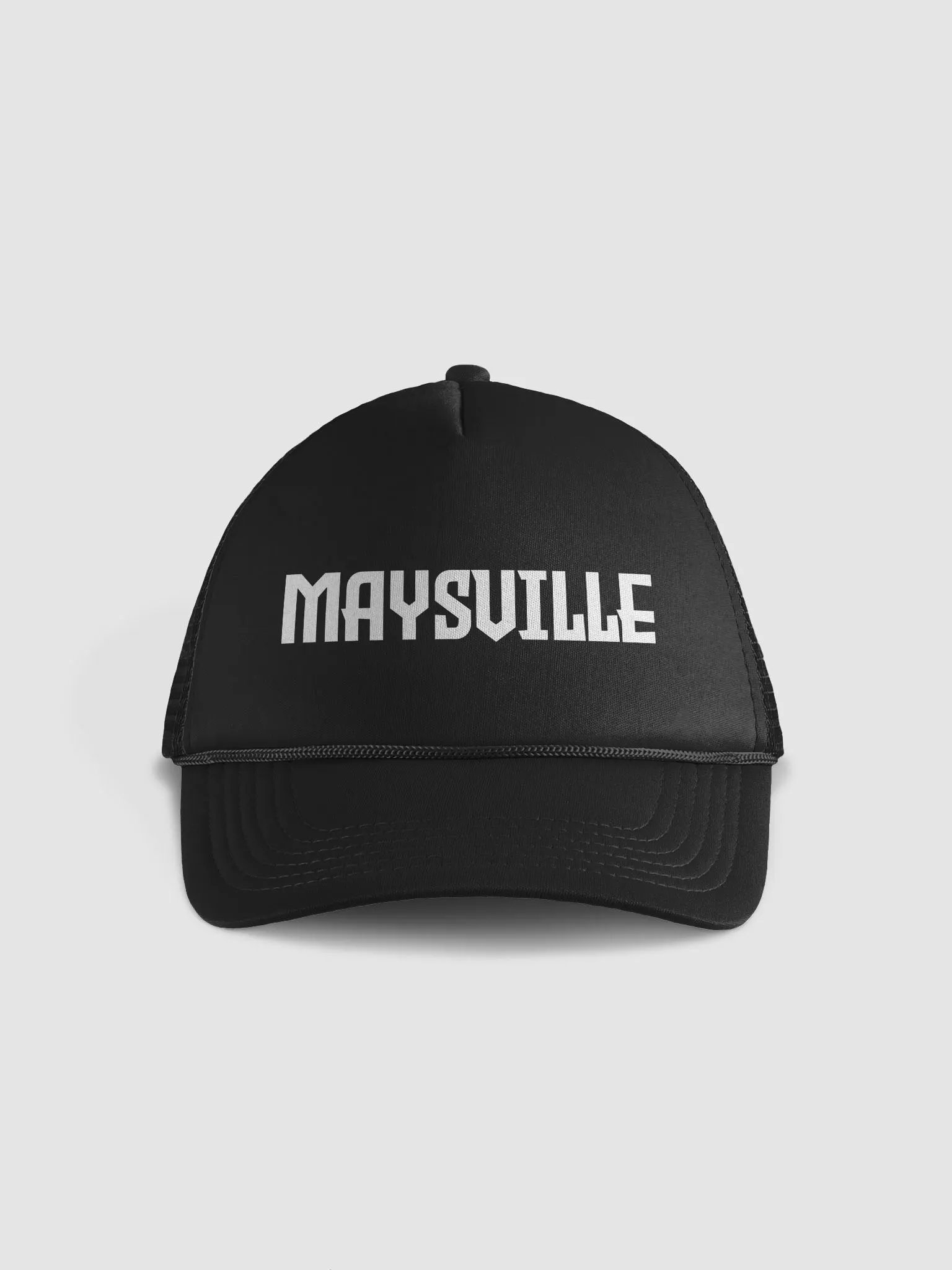Maysville White Letters Foam Trucker Hat product image (1)
