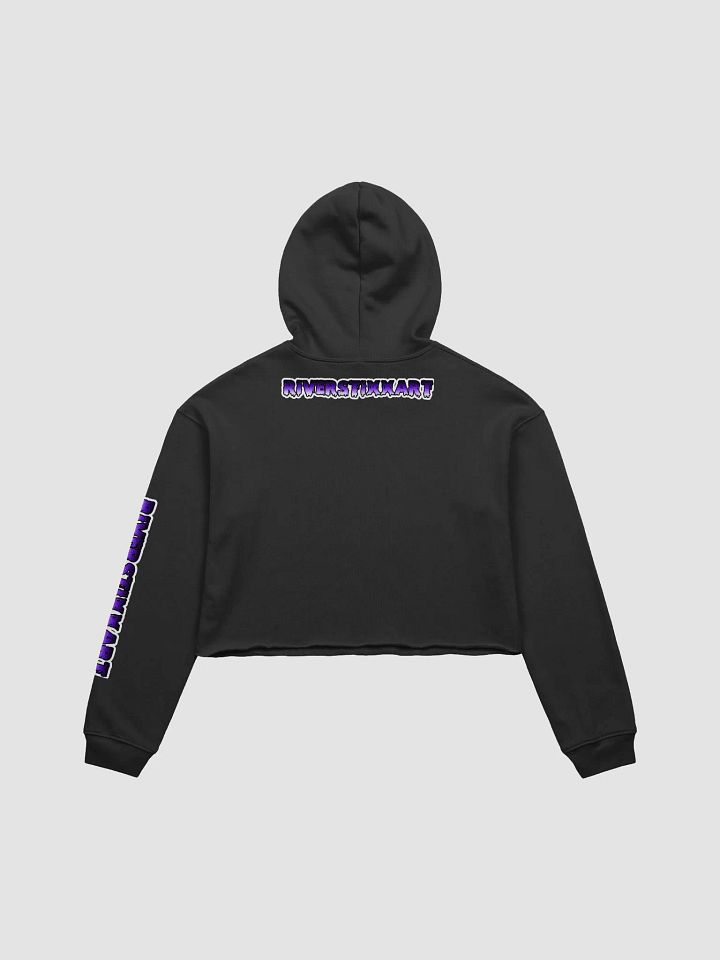 Viking Skull Crop Hoodie product image (2)