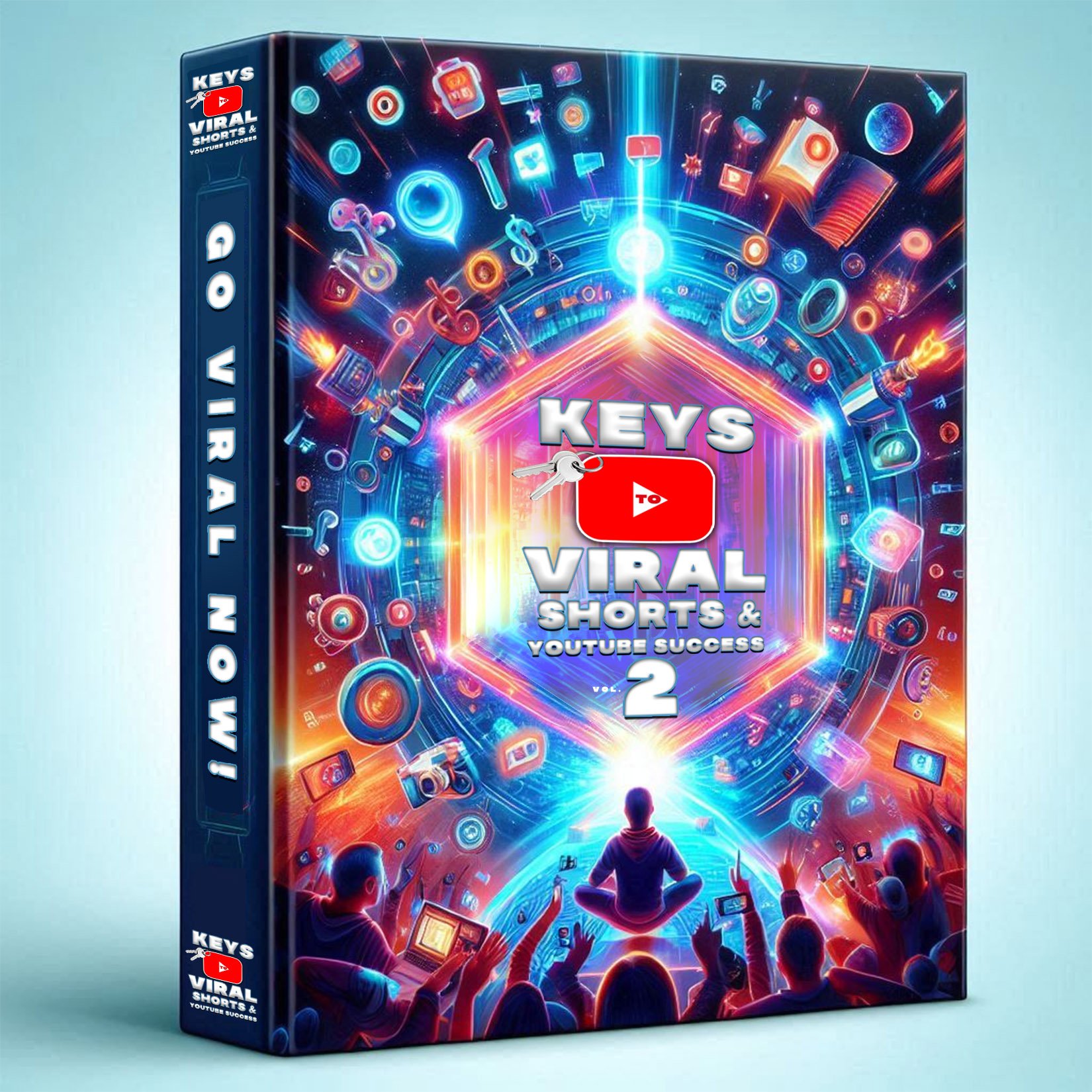 Keys To Viral Shorts & YouTube Success Vol. 1 & Vol.2 product image (2)