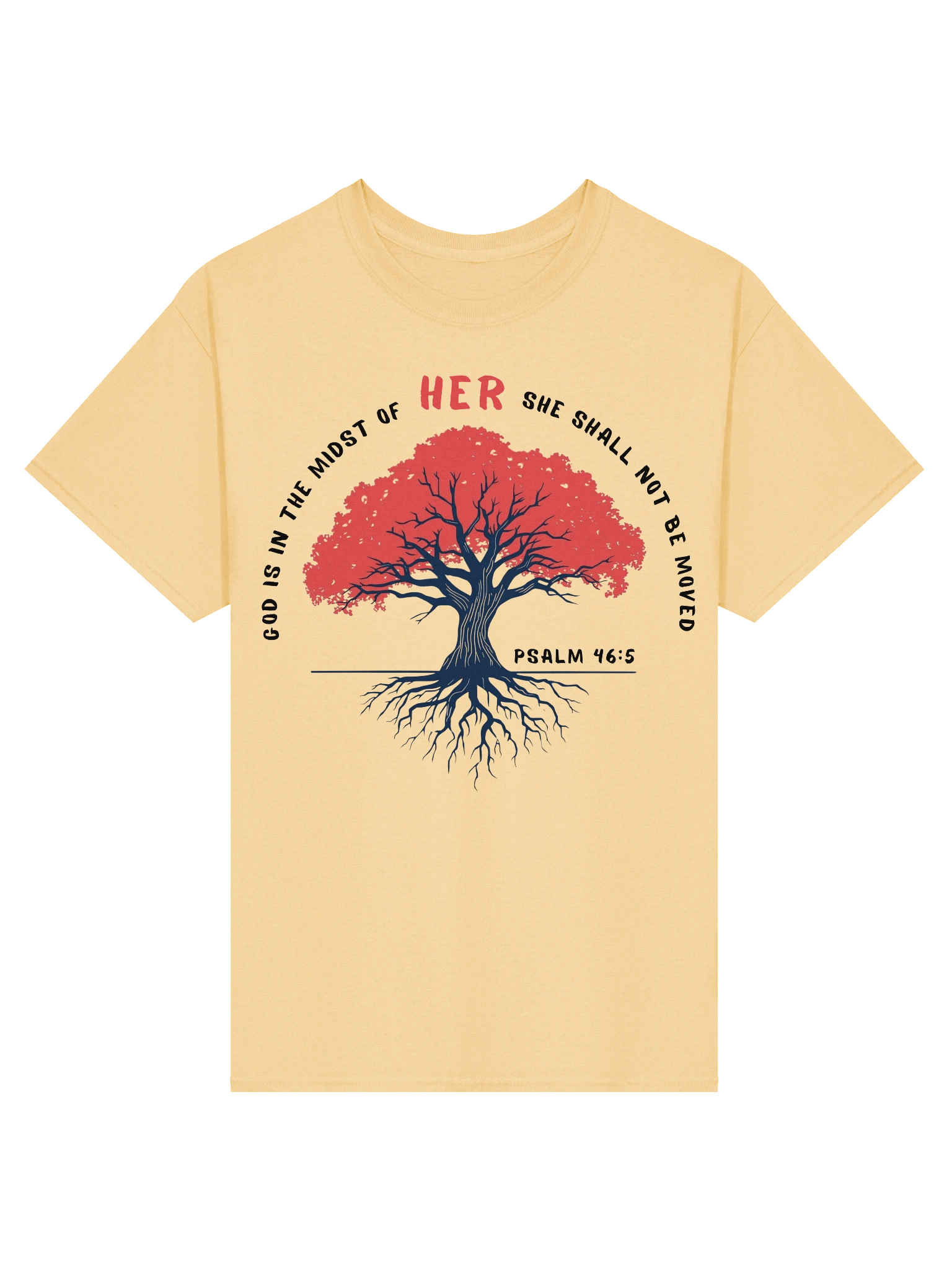 DTF Print T-Shirt | God in the Midst of Her product image (1)