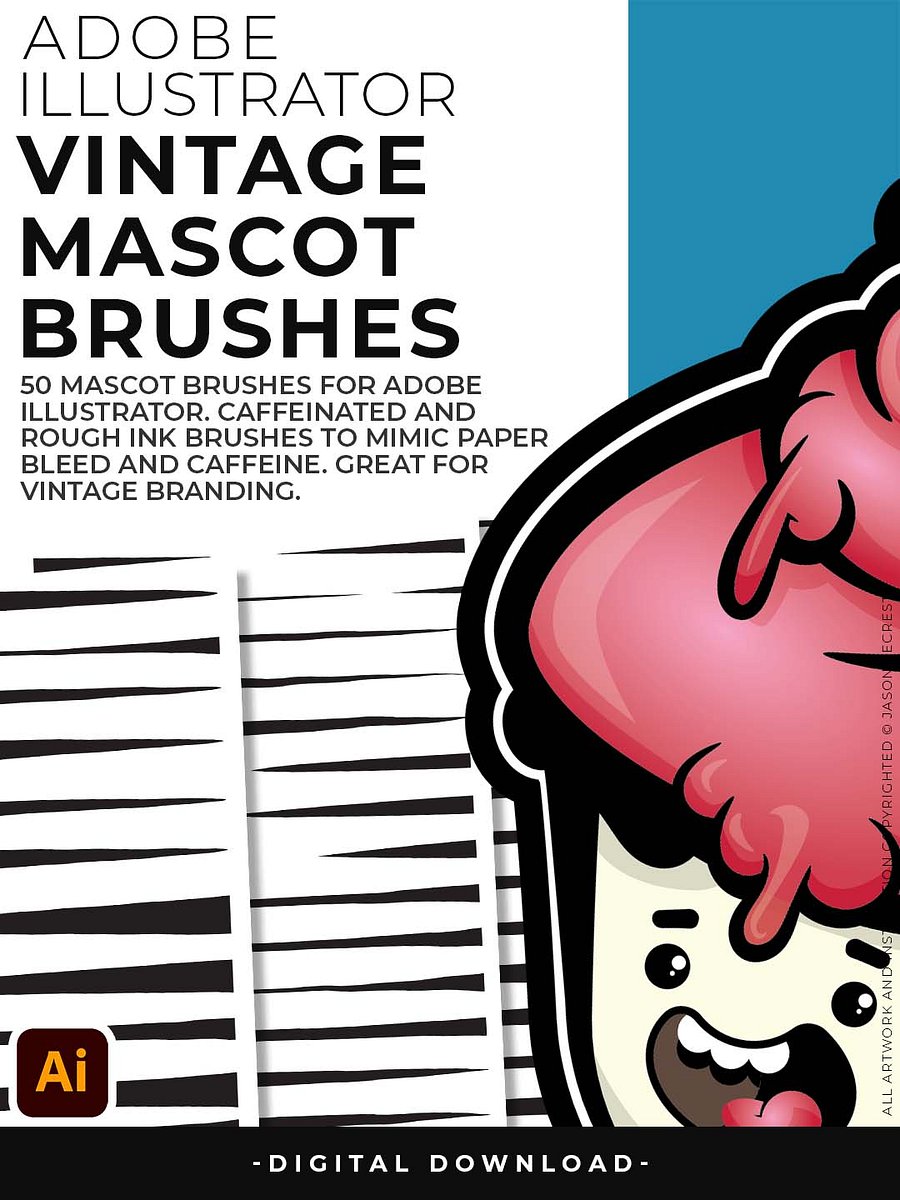 VINTAGE MASCOT BRUSHES product image (5)