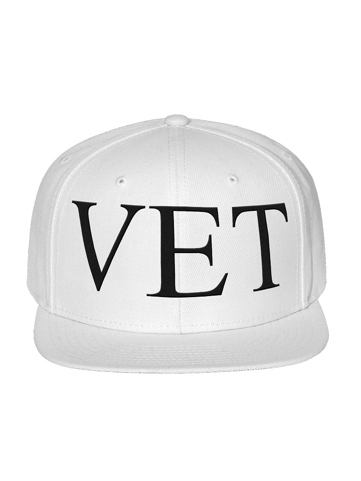 Flat-Brim Classic VET Hat product image (1)