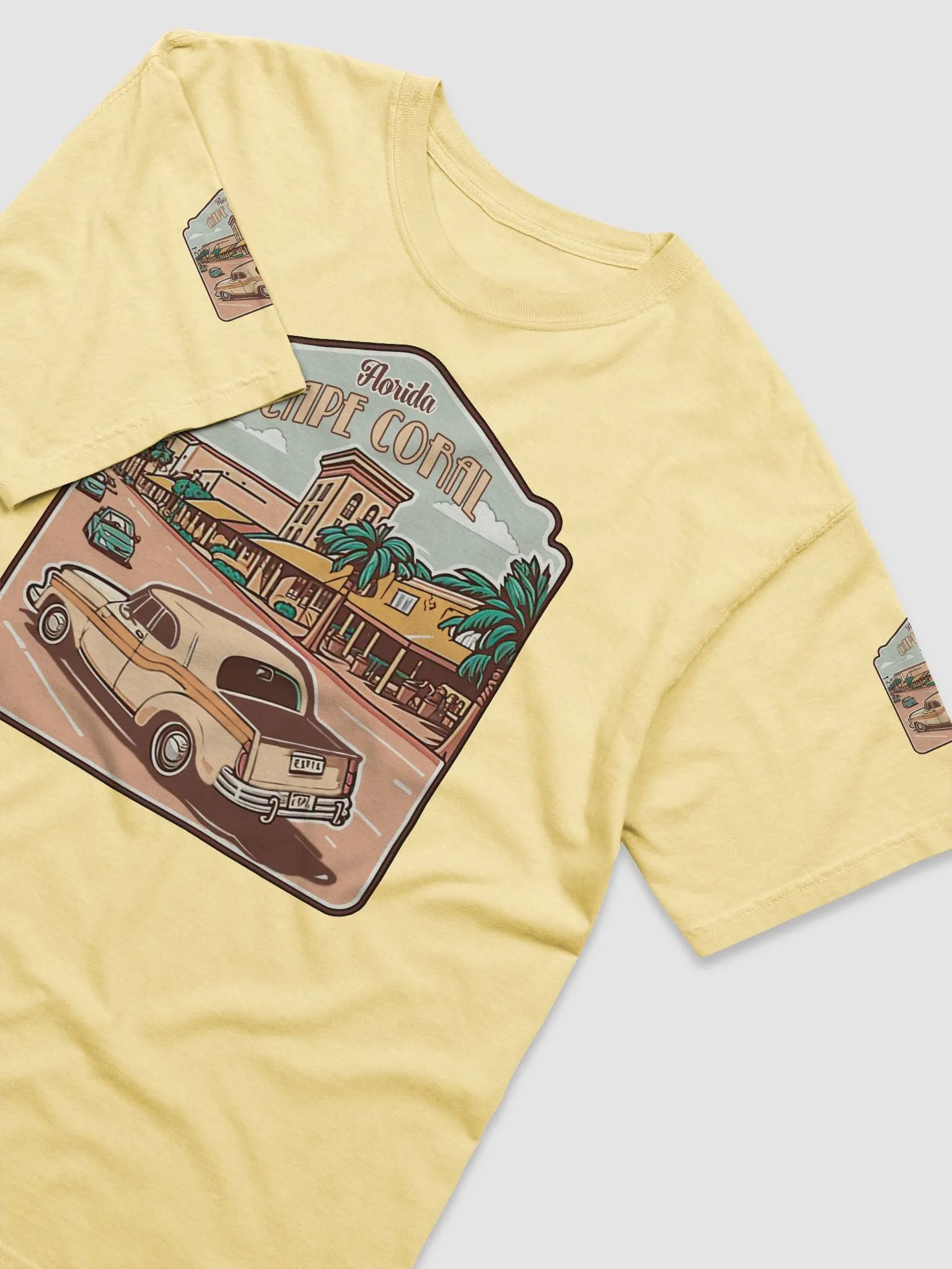 Retro Cape Coral - Florida Tee product image (13)