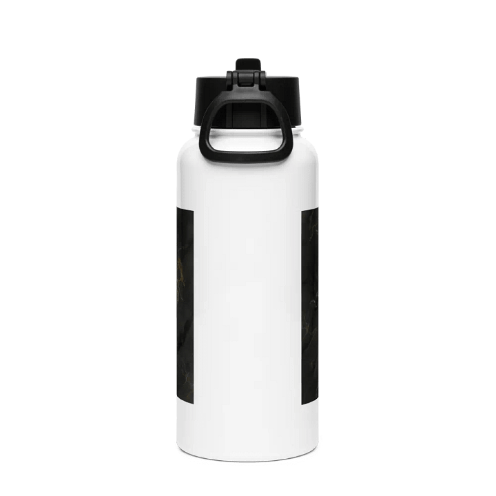 Marble White Stainless Steel Hydration Bottle product image (2)