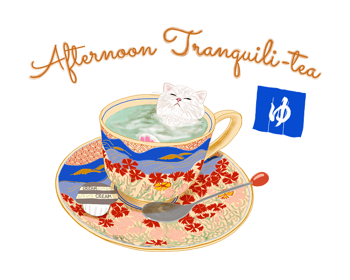 Afternoon Tranquili-tea (Unisex Tee) product image (2)