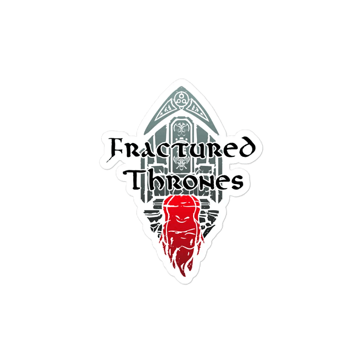 Standard Fractured Thrones Logo Magnet product image (2)