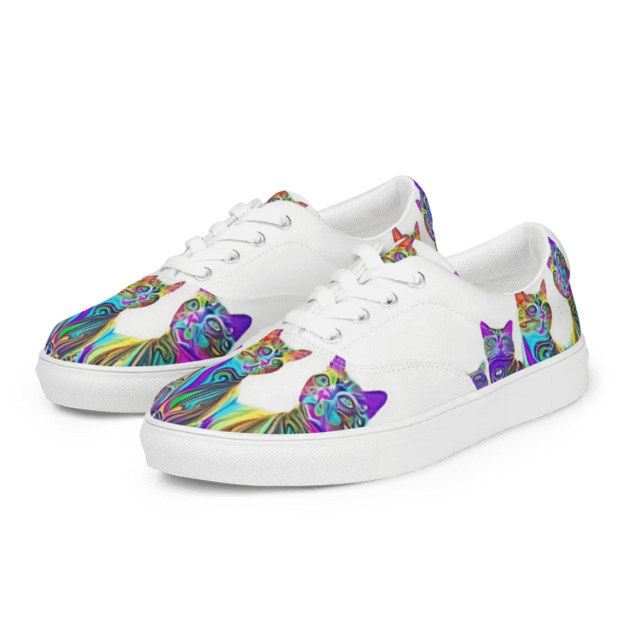 Curious Cats Women's Lace-Up Canvas Shoes product image (2)