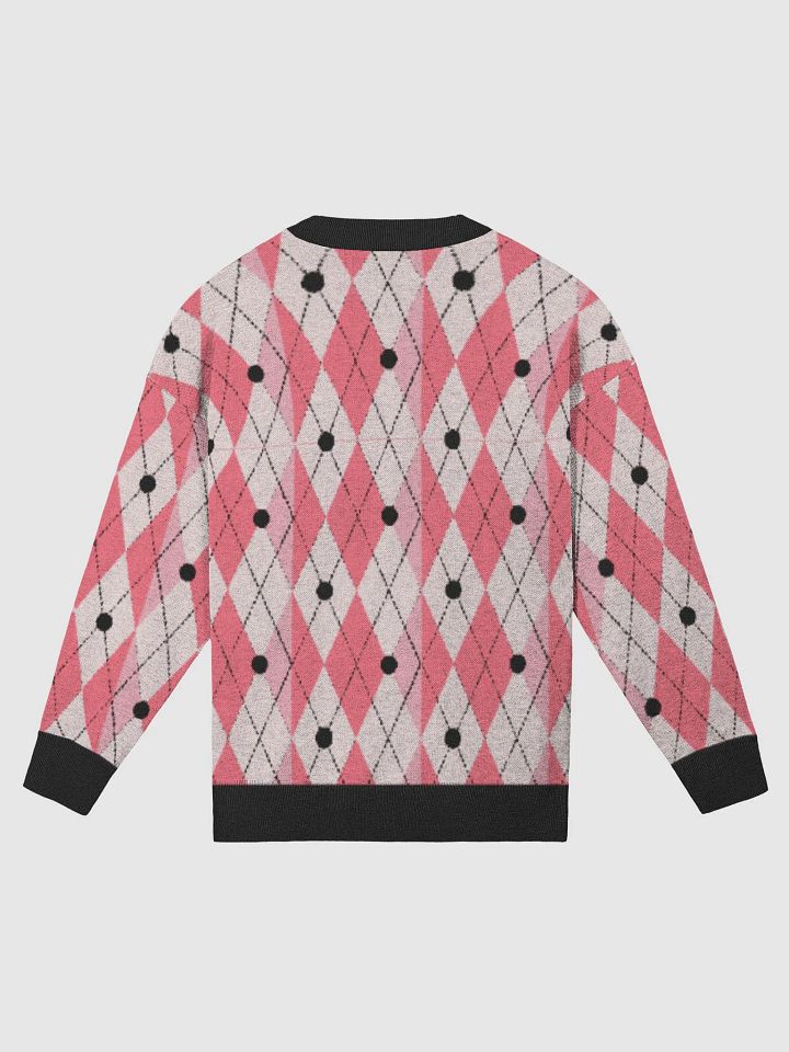 Cozy Argyle Knit Relaxed Sweater product image (9)