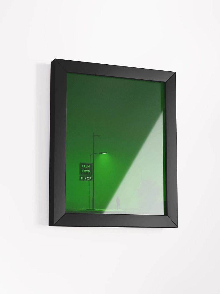 "Slowly becoming a memory" Framed Poster product image (2)
