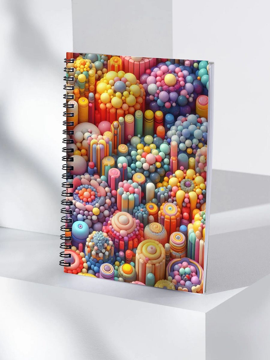 Colorful Spiral Note Book product image (4)