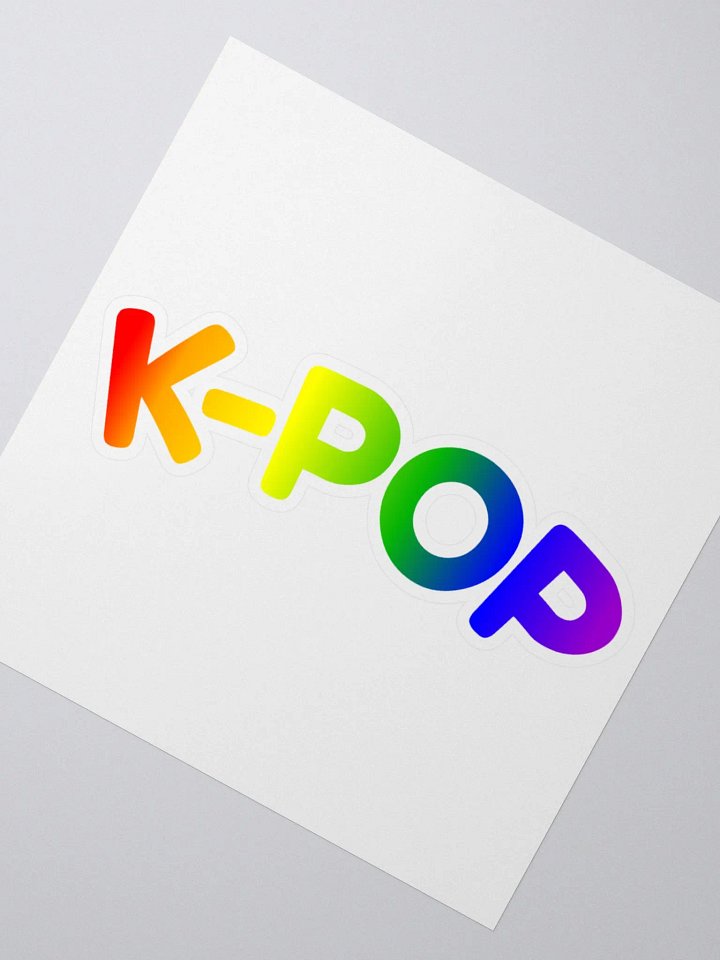 Rainbow K-Pop Stickers product image (6)
