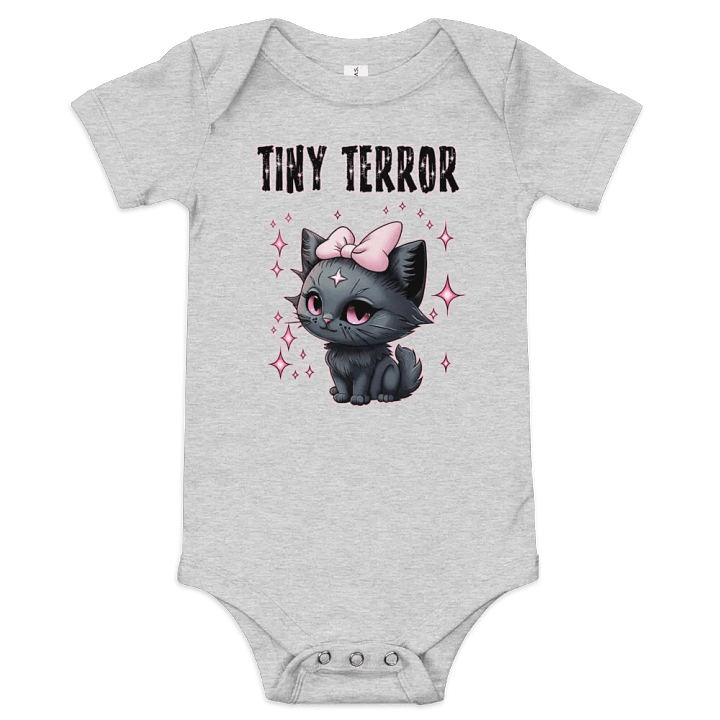Tiny Terror Baby Onesie product image (4)