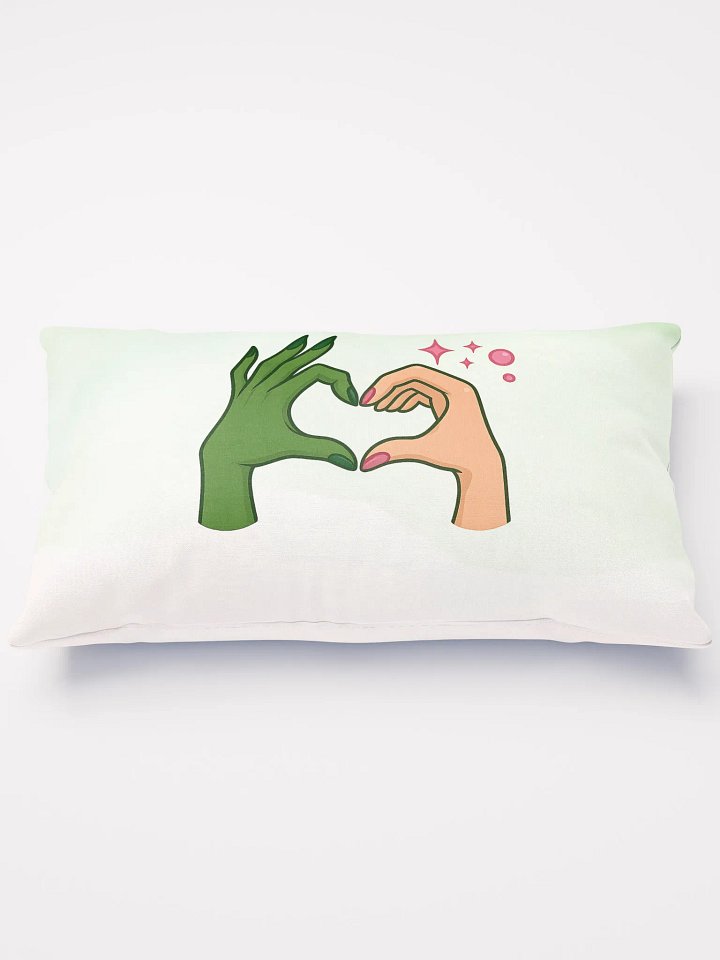 Wicked Throw Pillow – Elphaba & Glinda Friendship Art – Broadway Home Decor product image (1)