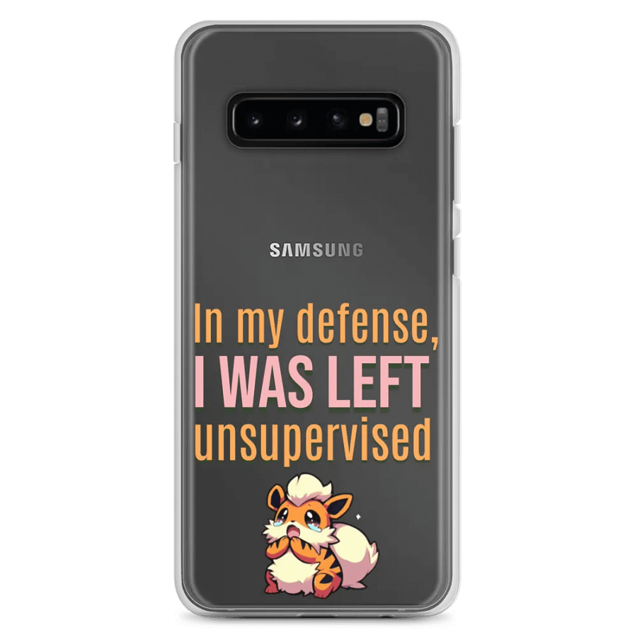 Playful Defense Clear Samsung® Case product image (2)