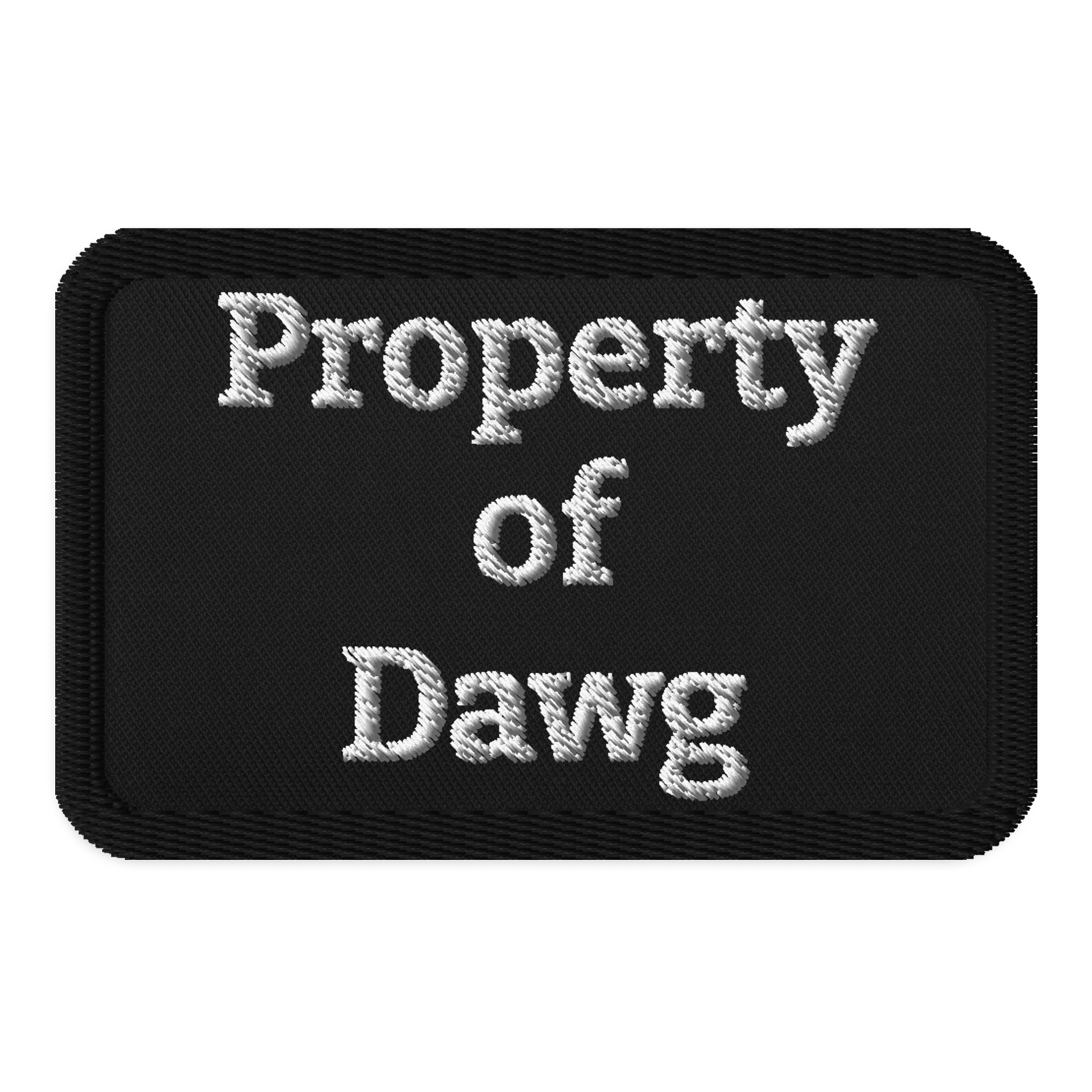 Property of Dawg Patch product image (1)