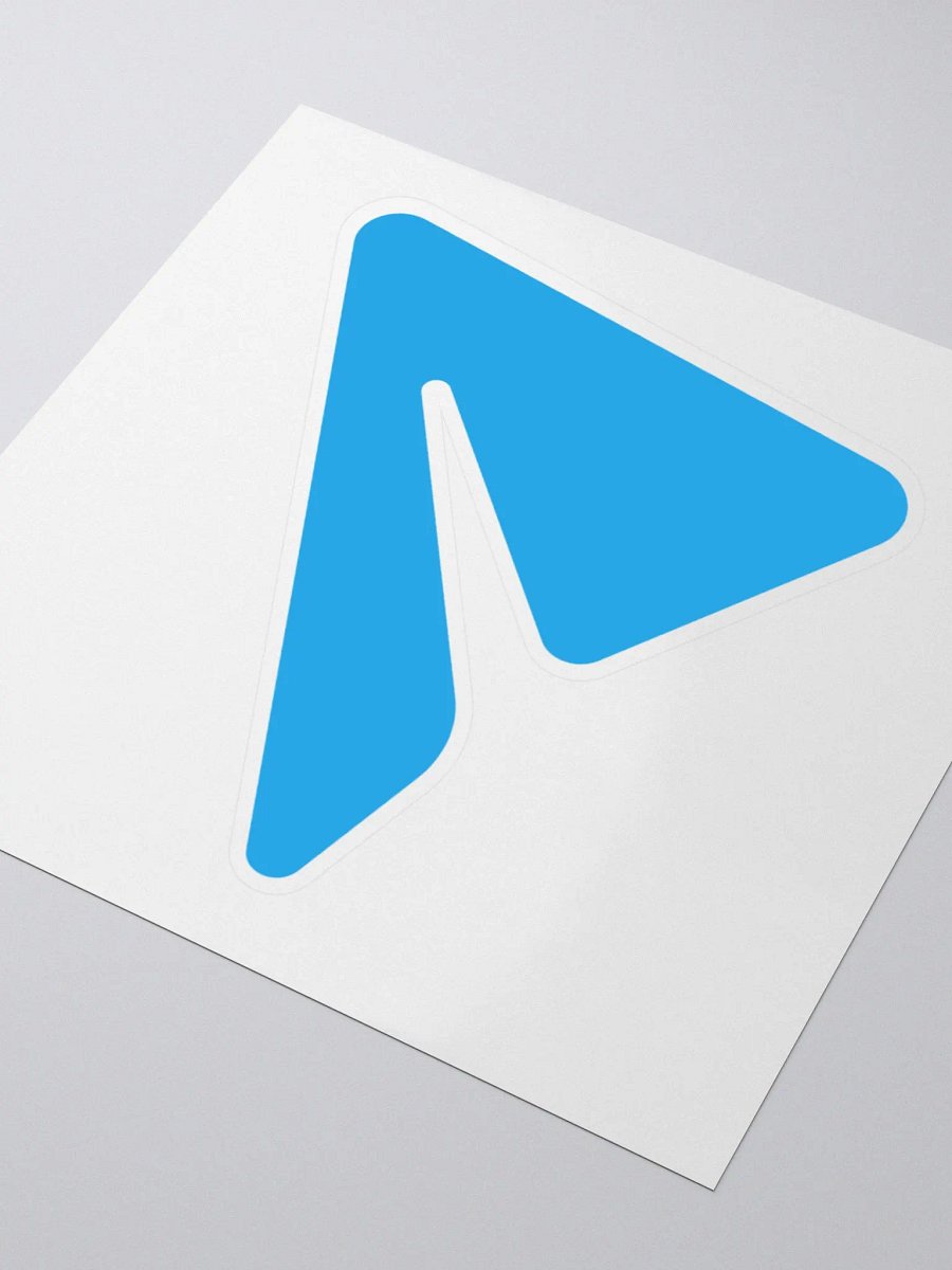Pegatina de vinilo troquelada logo Telegram azul product image (9)
