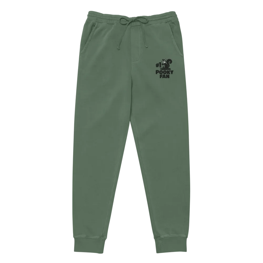 #1 Pooky Fan Embroidered Playful Lounge Joggers product image (2)