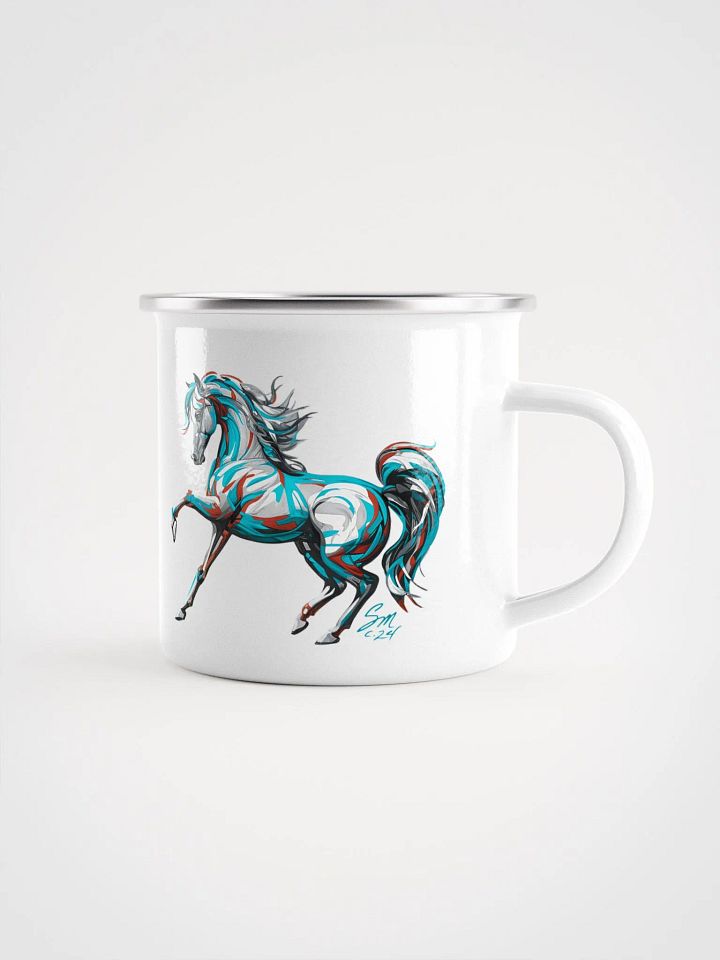 Dancing Arabian Enamel Mug product image (1)