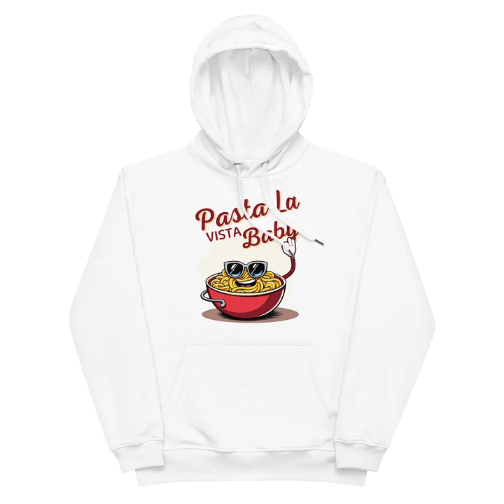 Pasta La Vista Baby Premium Eco Hoodie product image (2)