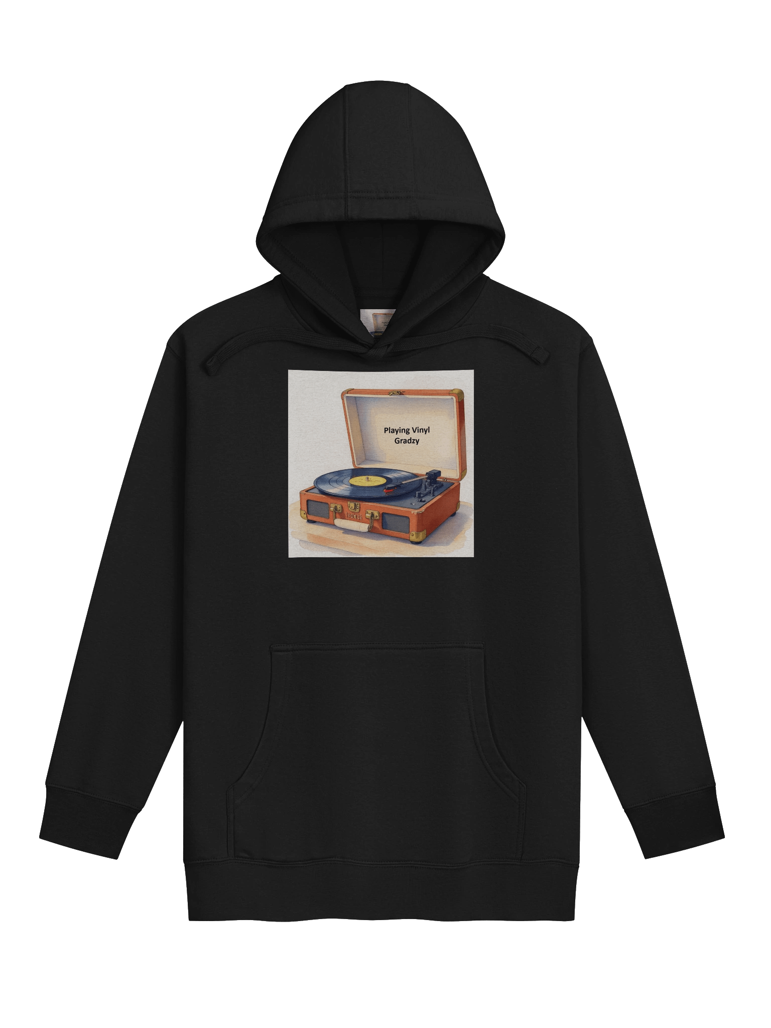 'Playing Vinyl' Hoodie product image (3)