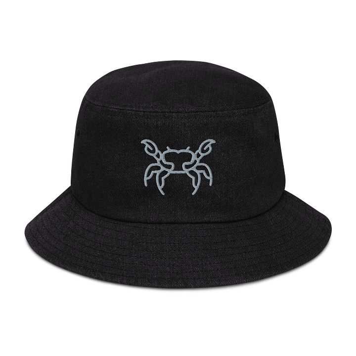 Symmetric Crab Denim Bucket Hat product image (1)