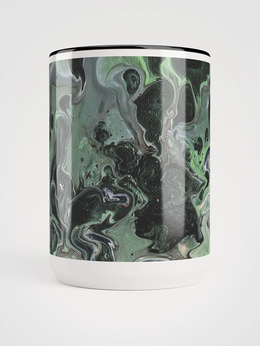 Metallic Green Fluid Acrylic Coloured Mug product image (5)