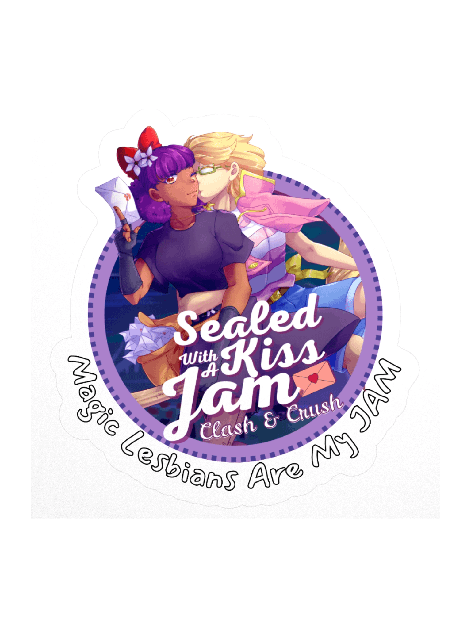 Magic Lesbians Are My JAM Sticker product image (2)