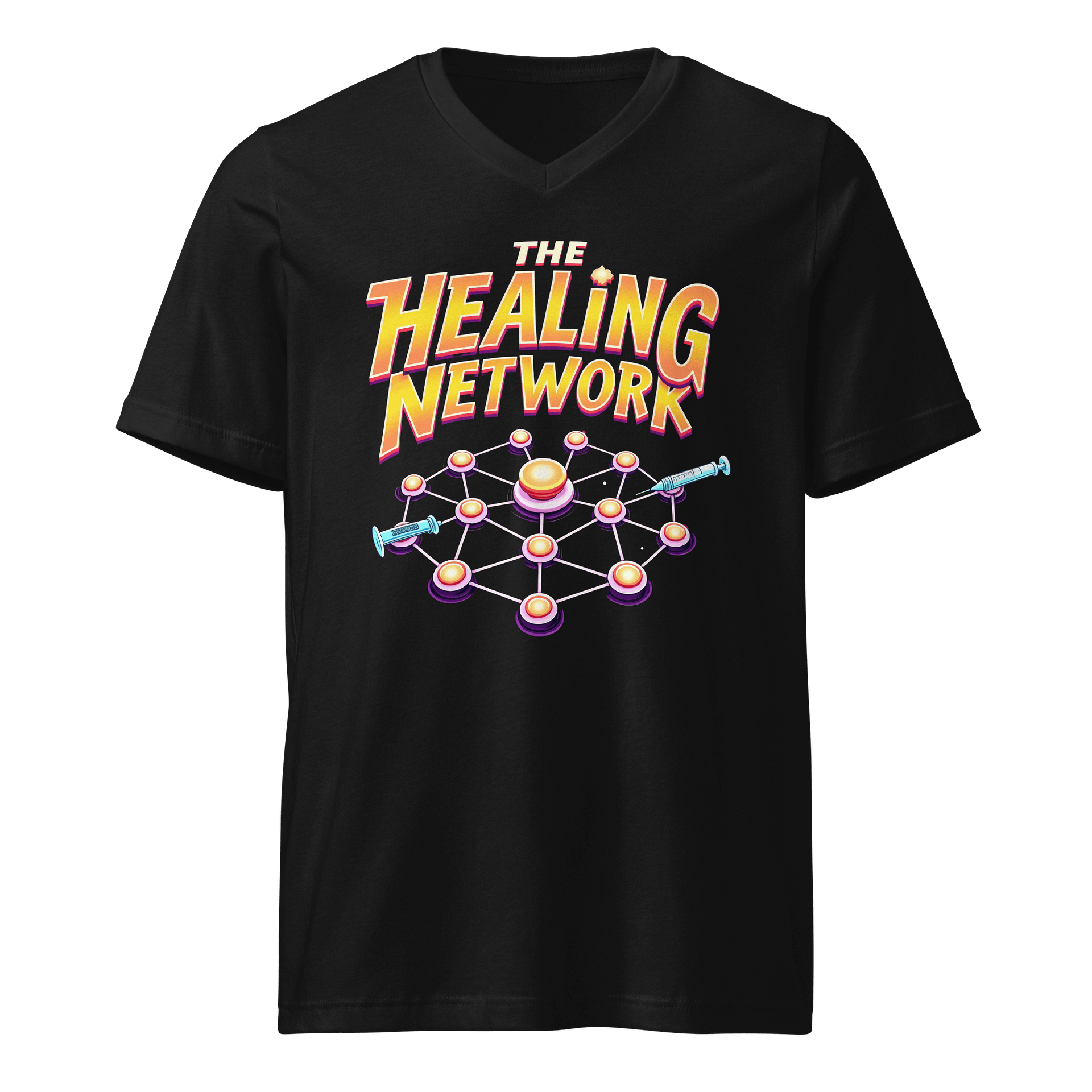 Healing Network Connection V-Neck Tee product image (1)