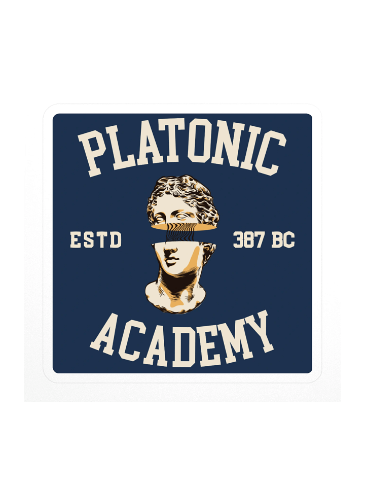 Platonic Academy Sticker product image (1)