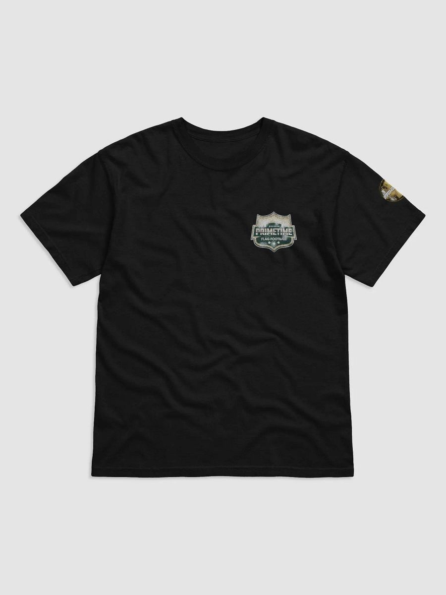 Primetime Flag Football Champion Crest Collectors Tee product image (2)