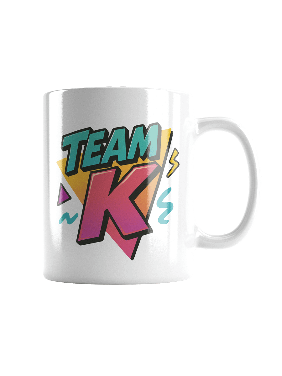 Team K 1990's White Mug product image (3)