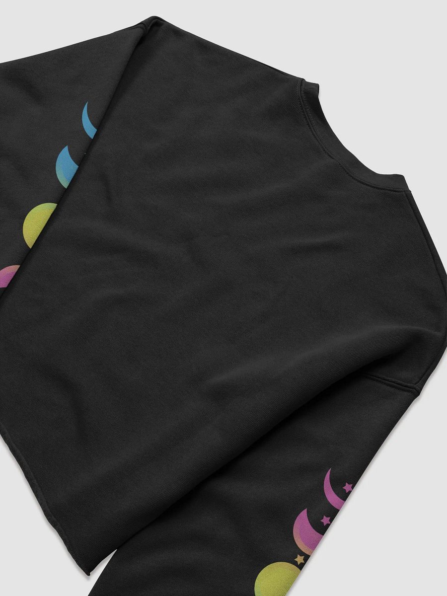 Phasing Through the Moon Pansexual Crop Sweatshirt product image (6)