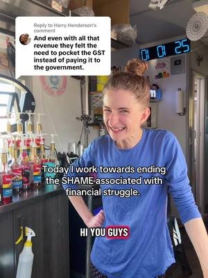 Replying to @Harry Henderson let’s talk about my recent post and why comments like this do nothing to help us improve as a community. It makes the shame associate with financial struggle grow and then we internalize and then we don’t learn and then patterns repeat.