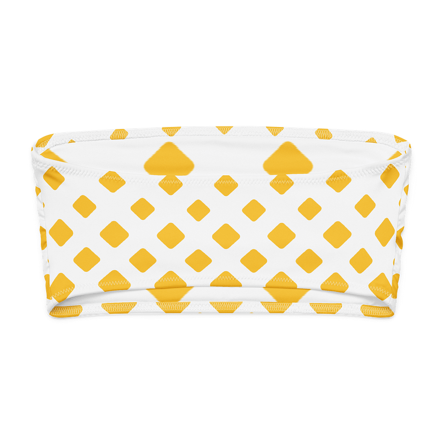 Sunrise Gradient Diamond Bandeau Bikini Top product image (7)