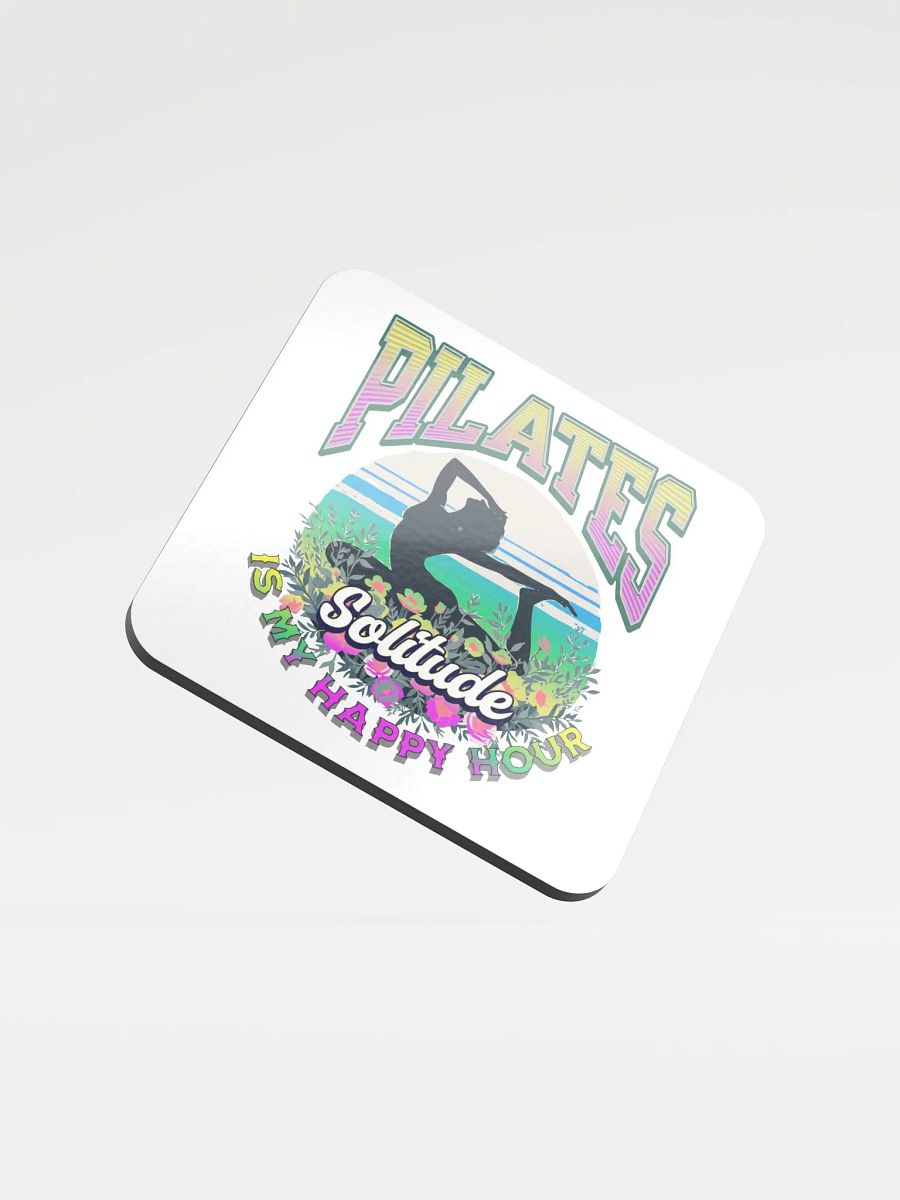 Pilates Is My Happy Hour Solitude Coaster Set product image (1)