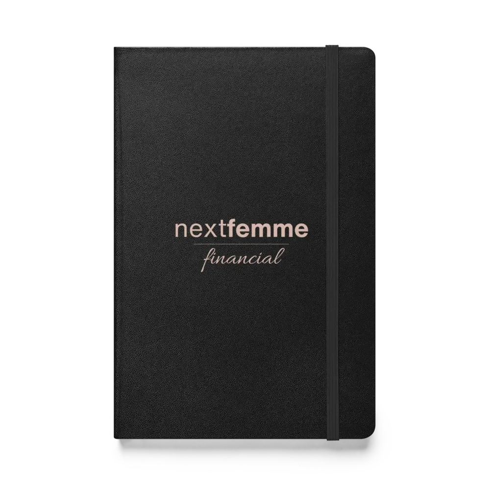 Next Femme Financial Hardcover Journal - Pink Logotype product image (1)