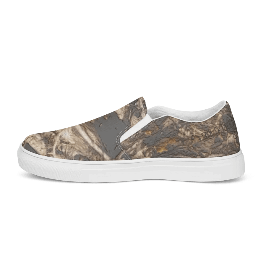 Women's Slip-On Canvas Shoes - Dead Split - It Happennnns Camo product image (9)