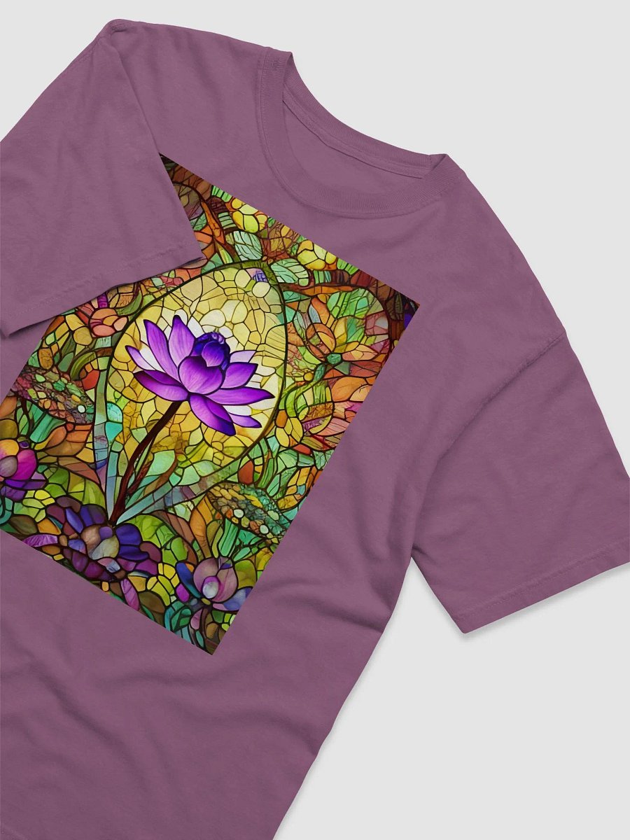 Stained Glass Lotus Flower T-Shirt product image (39)