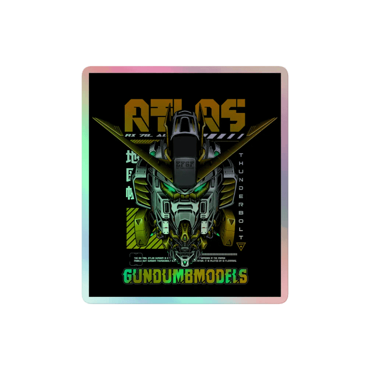 Atlas Holo Sticker product image (2)