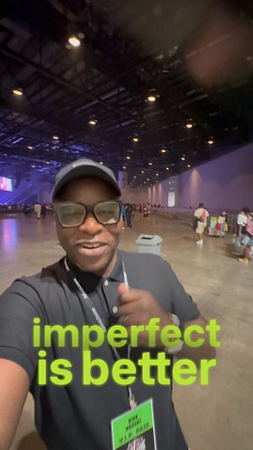 Imperfect is better than Incomplete!

Things that are in the incomplete column rarely ever come out. Incomplete things can't ...