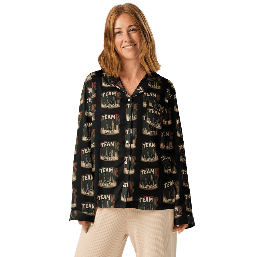 Team K New York Women's Long Sleeve Pajama Top product image (1)