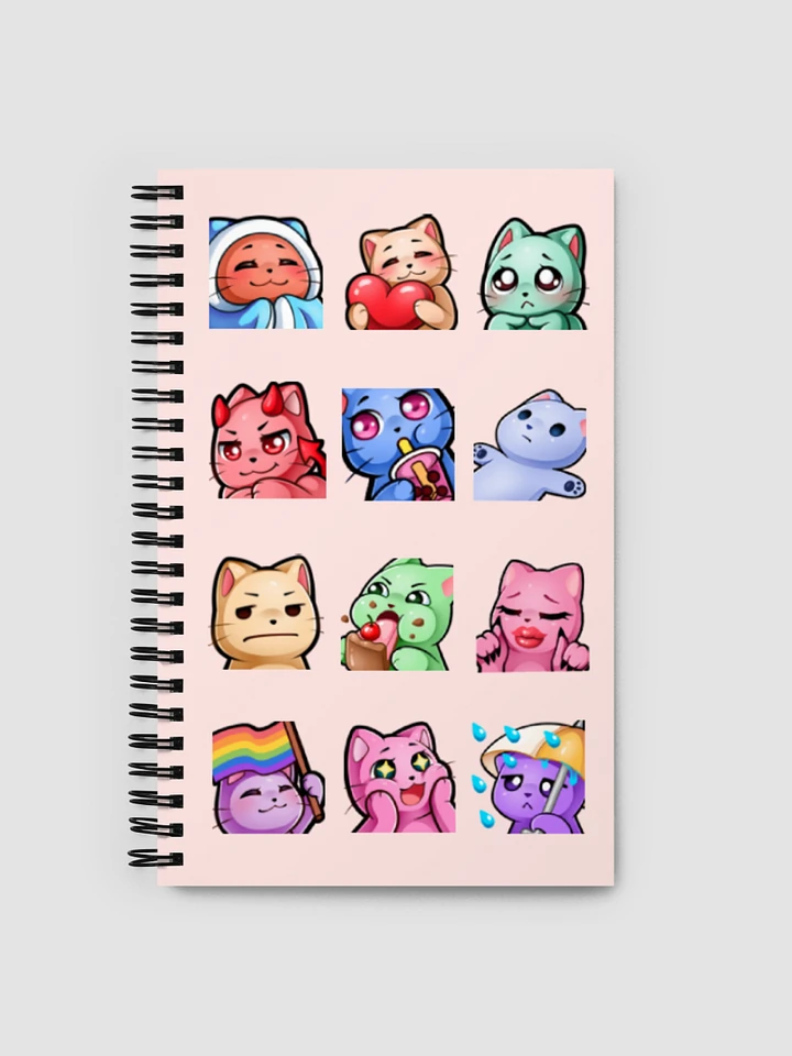 best of cats notebook // pink product image (1)