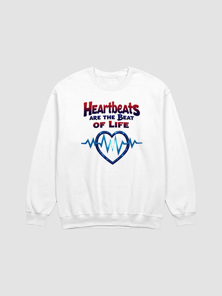 Heartbeats of Life Crewneck Sweatshirt product image (3)