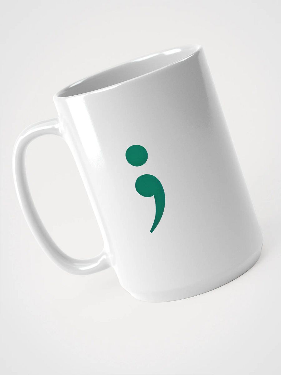 Vivid Semicolon Mug product image (3)