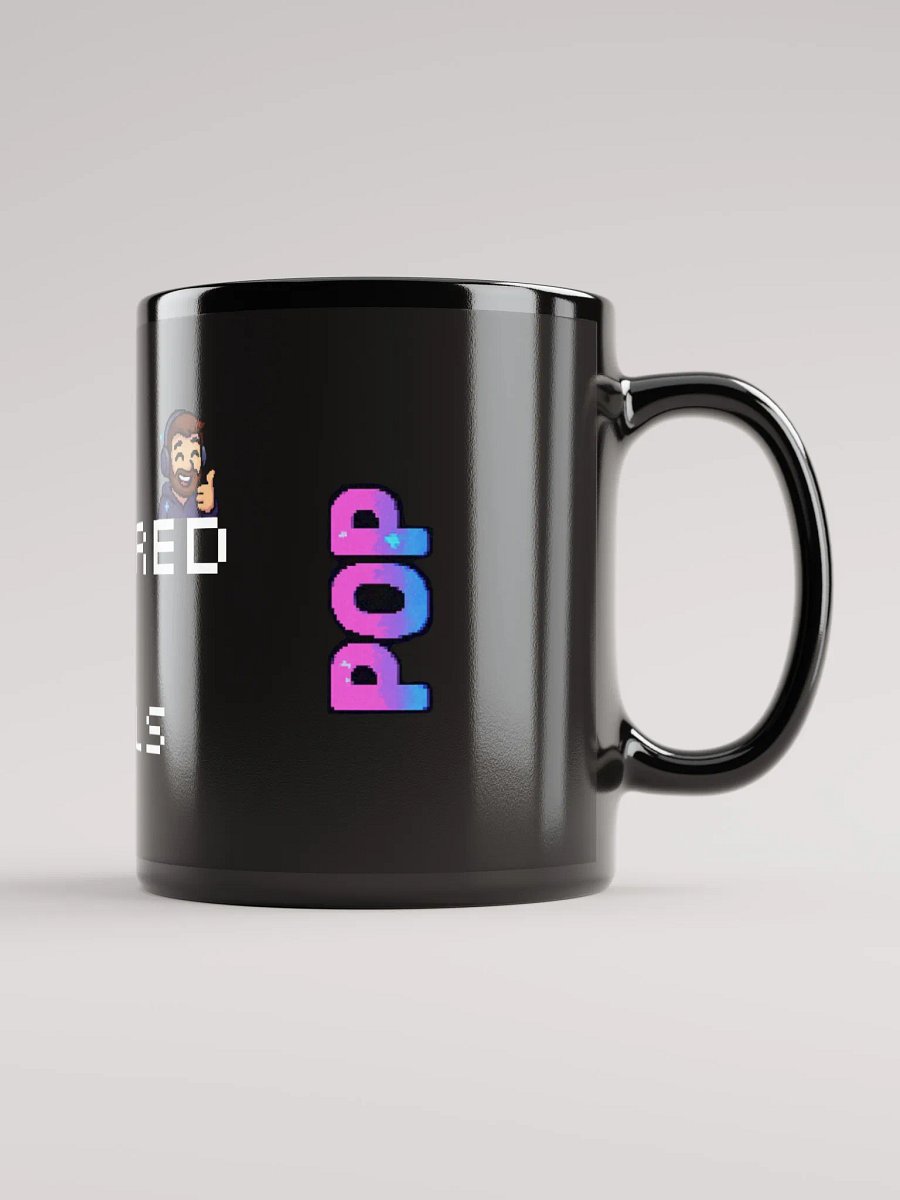 Powered by Pixels Mug – Fuel for the Pixel Gaming Dad product image (2)