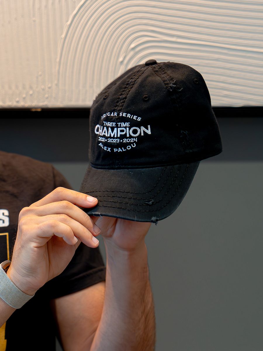2024 3x IndyCar Champion Vintage Dad Hat product image (3)